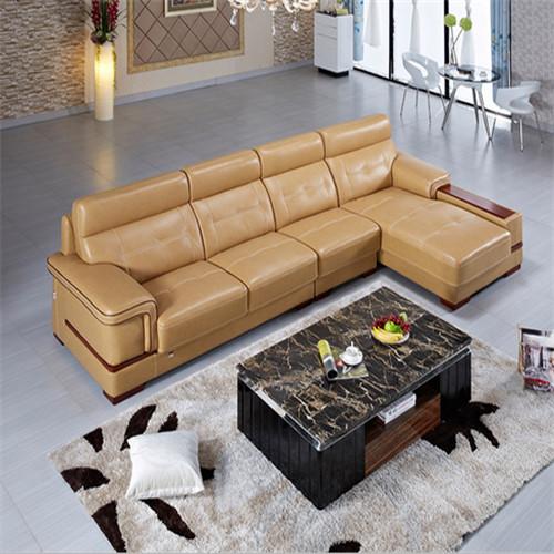 现代沙发简约小户型客厅家具进口头层牛皮真厚皮艺厂家
